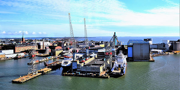 artikkelikuva: Helsinki shipyard makes a big-time comeback
