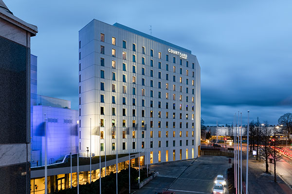 artikkelikuva: Uusi Courtyard Tampere City - pitkäjänteisen hankekehitystyön tulos
