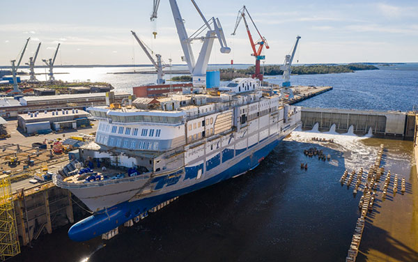 article picture: RMC shipyars in Rauma keeps up the shipbuilding