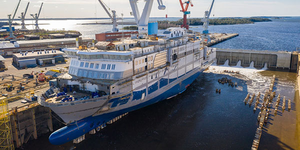 artikkelikuva: RMC shipyars in Rauma keeps up the shipbuilding