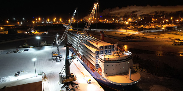 artikkelikuva: Raahen satamainvestoinneilla edistetään energiahankkeita
