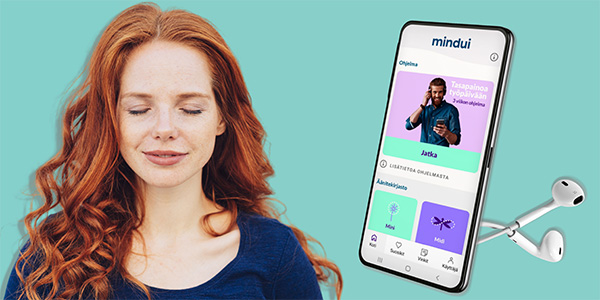 artikkelikuva: Minduin taukosovellus vaalii mielen työhyvinvointia