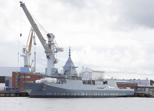 article picture: RMC commences production of already third multi-purpose corvette in Rauma