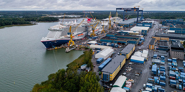 artikkelikuva: Meyer Turku invests in sustainable shipbuilding with energy efficient heating