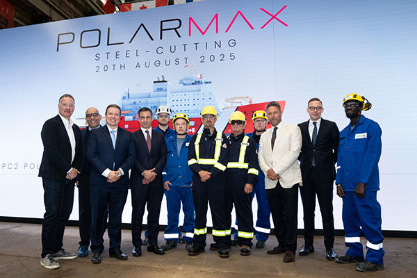 article picture: Construction of Finland’s First Icebreaker for Delivery to North America Begins at Helsinki Shipyard