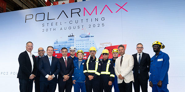 artikkelikuva: Construction of Finland’s First Icebreaker for Delivery to North America Begins at Helsinki Shipyard
